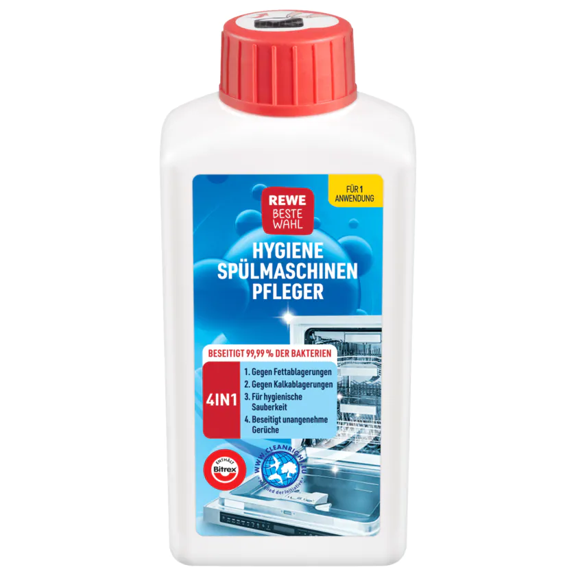 REWE Beste Wahl Hygiene Spülmaschinen Pfleger 250ml - 4337256264112