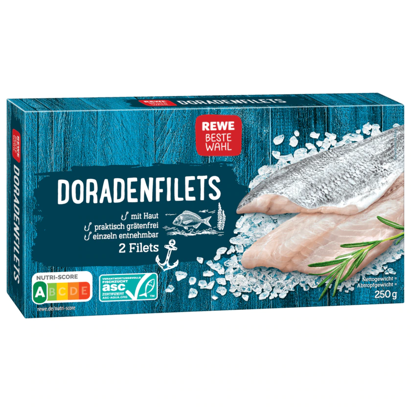 REWE Beste Wahl Doradenfilets 250g - 4337256265546