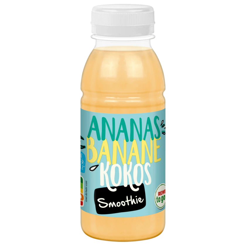 REWE to go Ananas Banane Kokos Smoothie 250ml - 4337256304313