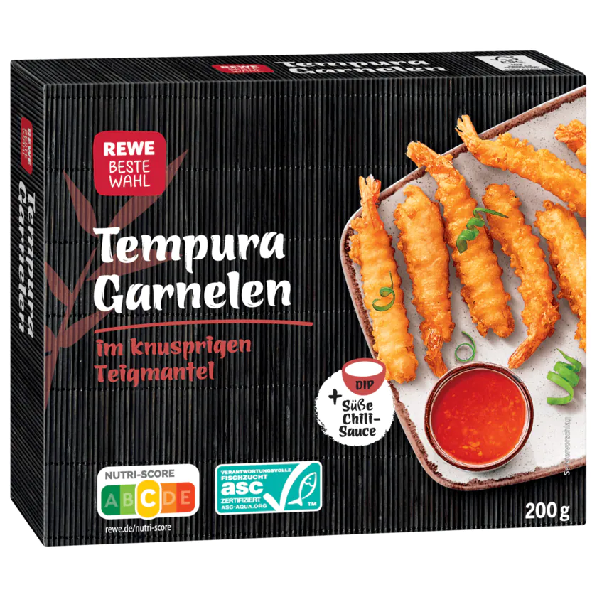 REWE Beste Wahl Tempura Garnelen 200g - 4337256357869