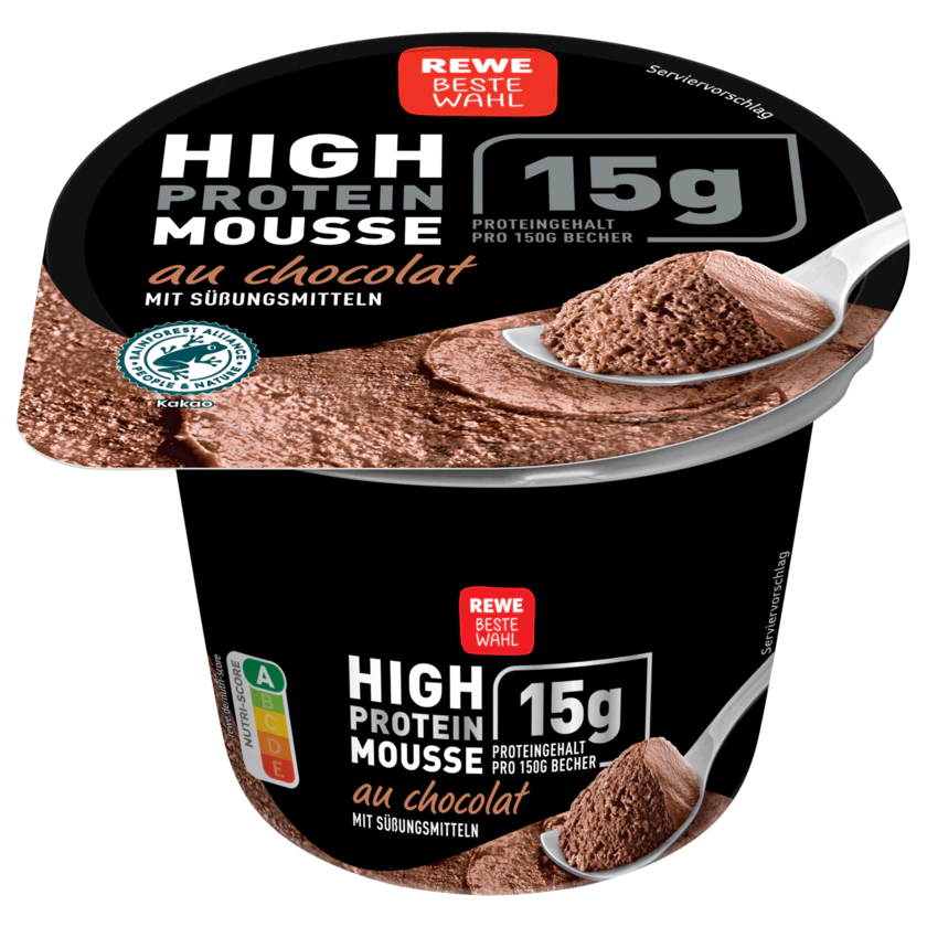 REWE Beste Wahl High Protein Mousse au Chocolat 150g - 4337256359689