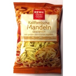 REWE Beste Wahl Kalifornische Mandeln gestiftet - 4388844022713