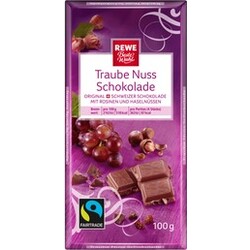 Rewe Beste Wahl Traube Nuss Schokolade - 4388844160132