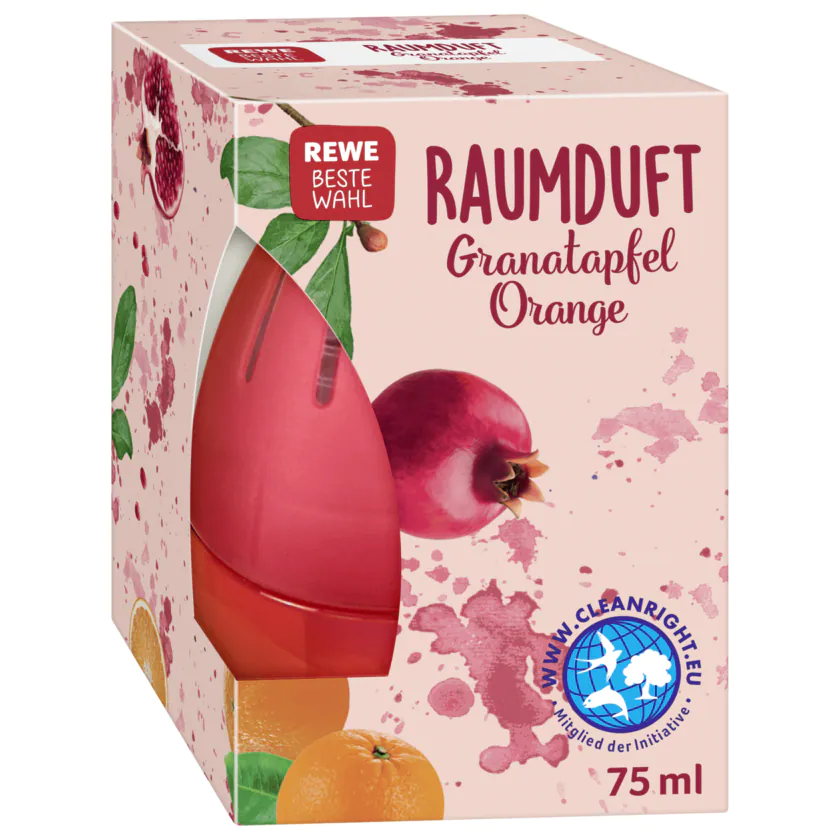 REWE Beste Wahl Raumduft Zarte Orange & Granatapfel 75ml - 4388860051704