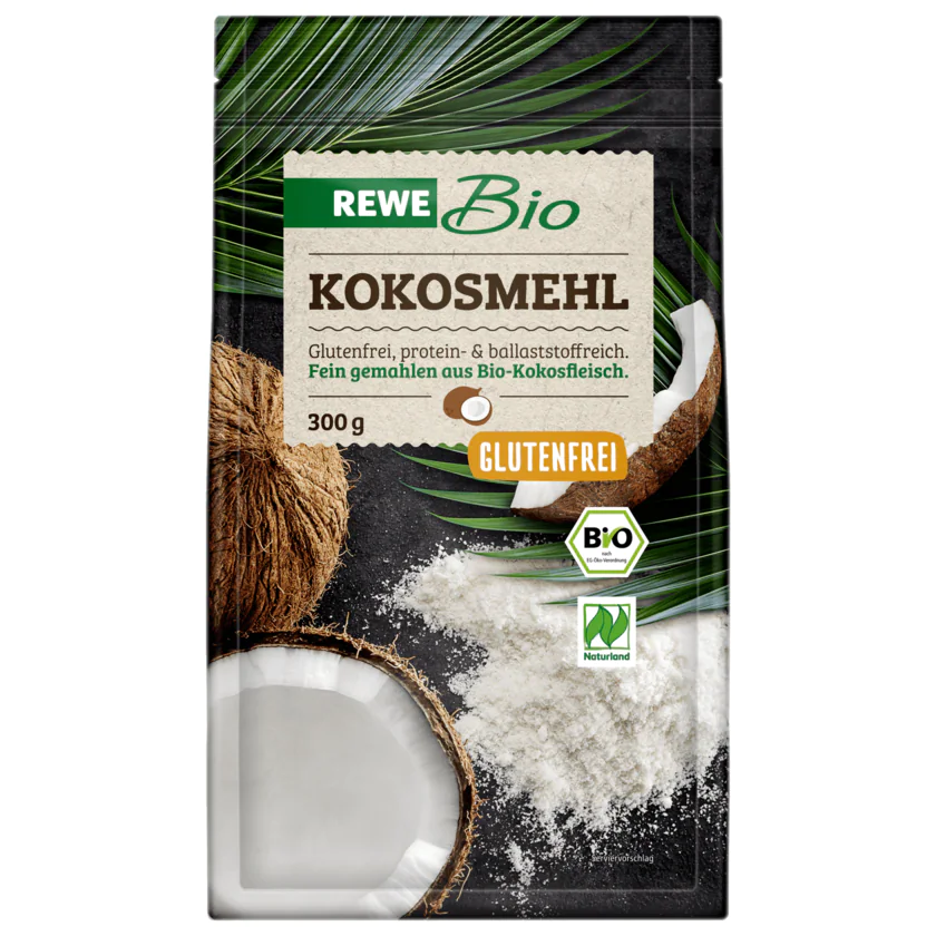 REWE Bio Kokosmehl Glutenfrei 300g - 4388860233100