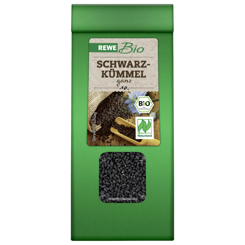 REWE Bio Schwarzkümmel ganz 50g - 4388860282696