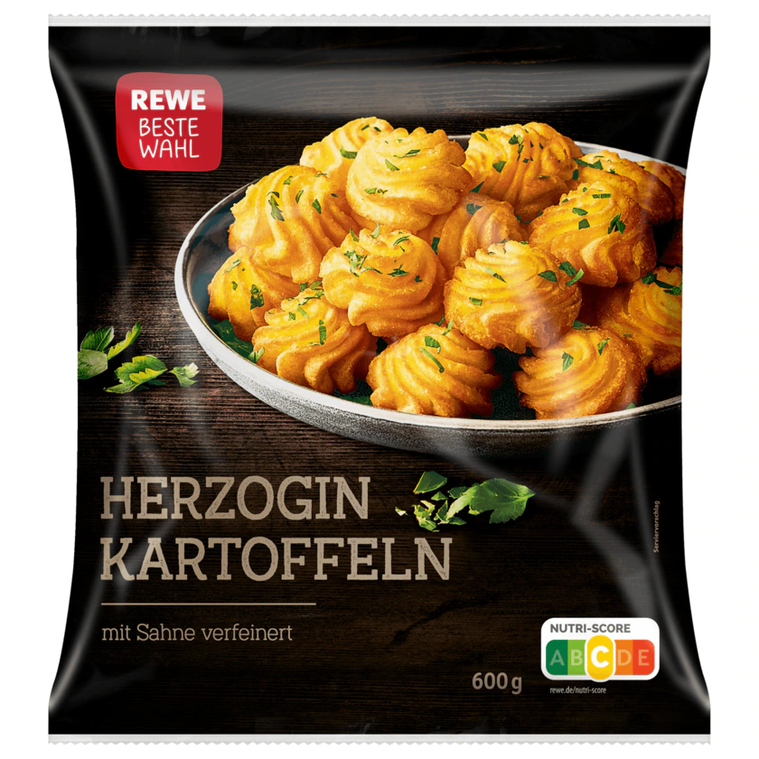 REWE Beste Wahl Herzogin Kartoffeln 600g - 4388860378603