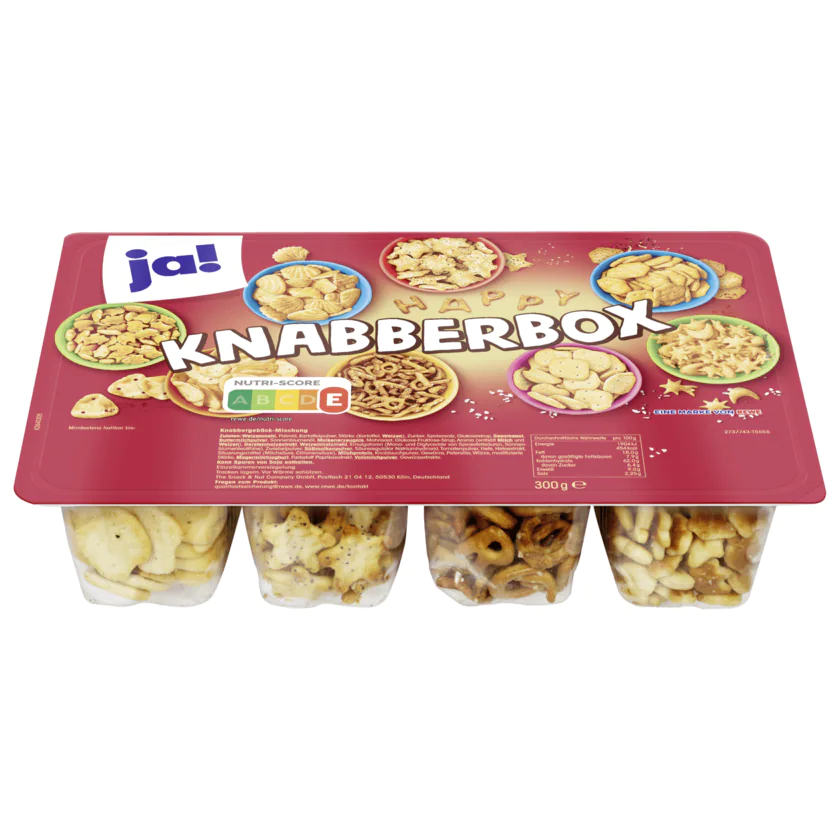 ja! Happy Knabberbox 300g - 4388860427615