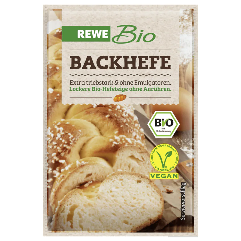 REWE Bio Backhefe 3X9g - 4388860497588