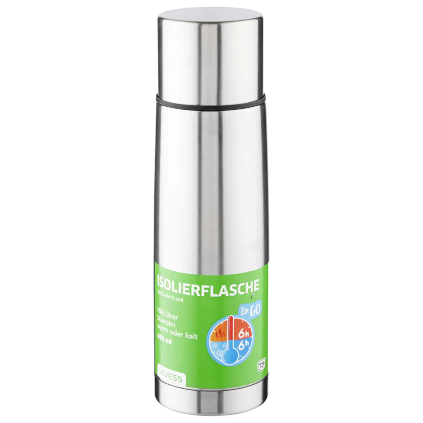 Vivess Isolierflasche 450ml rostfrei - 4388860587630