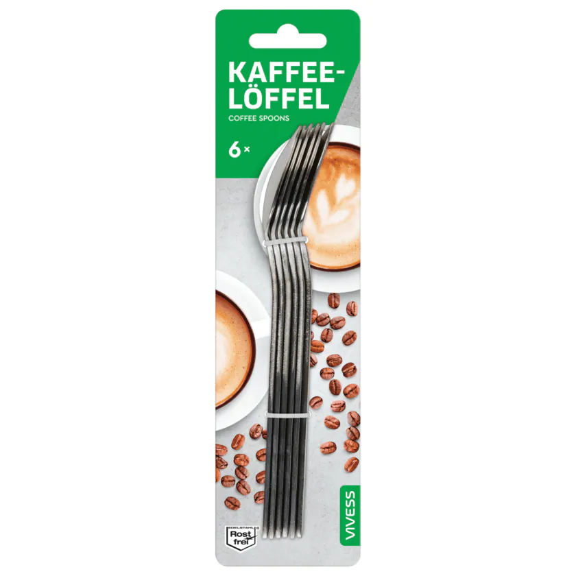 Vivess Kaffeelöffel 6 Stück - 4388860621648
