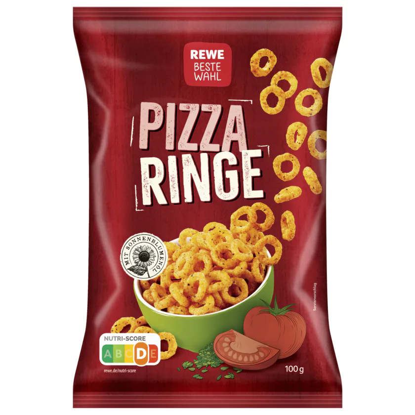Rewe Beste Wahl Pizzaringe 100g - 4388860681062