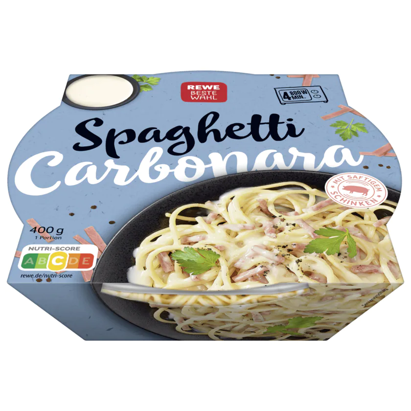 REWE Beste Wahl Spaghetti Carbonara 400g - 4388860701098