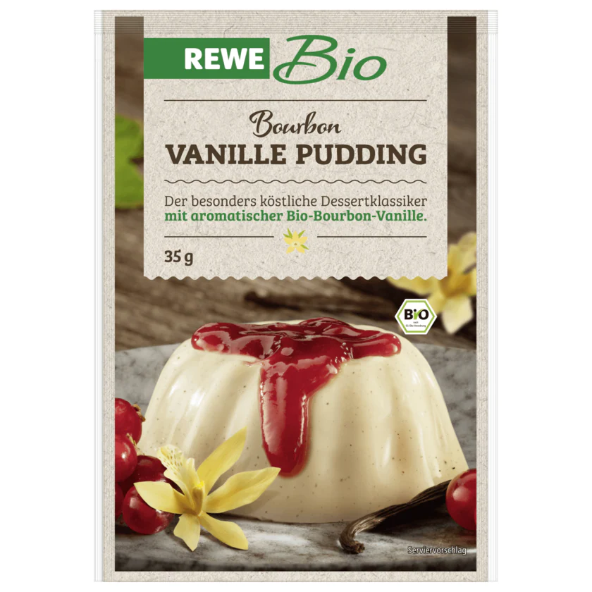 REWE Bio Vanille Pudding 35g - 4388860737257