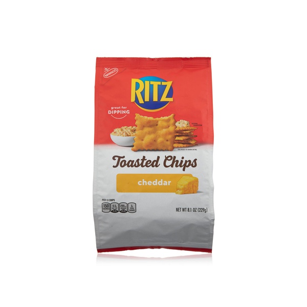 Ritz Toasted Chips Cheddar 229g - Waitrose UAE & Partners - 44000051068