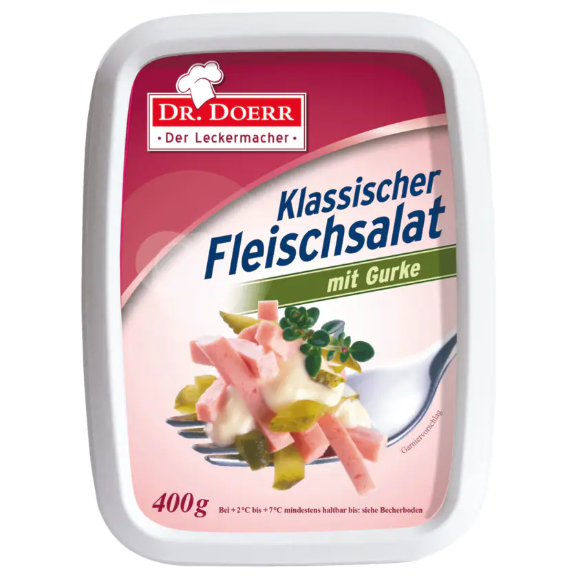 Dr. Doerr Fleischsalat mit Gurke 400g - 4400016500420
