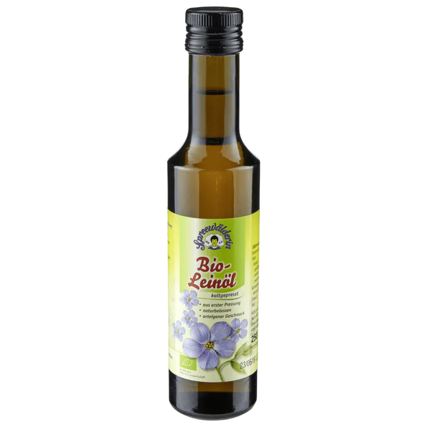 Spreewälderin Bio-Leinöl kaltgepresst 250ml - 4400050321210