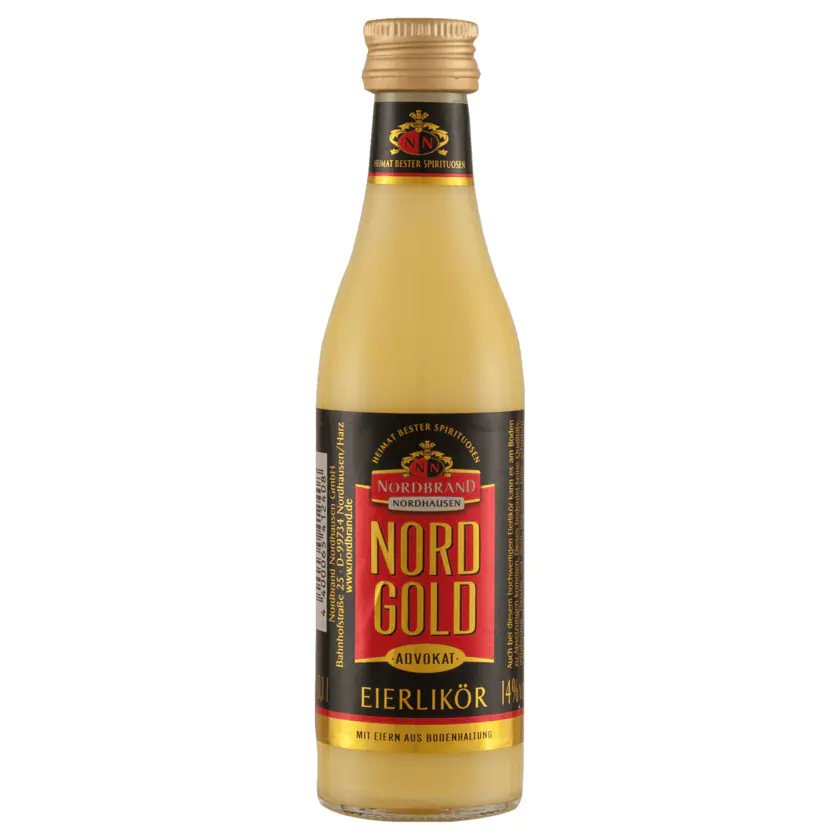 Nordgold Eierlikör Advokat 0,1l - 4400065412408