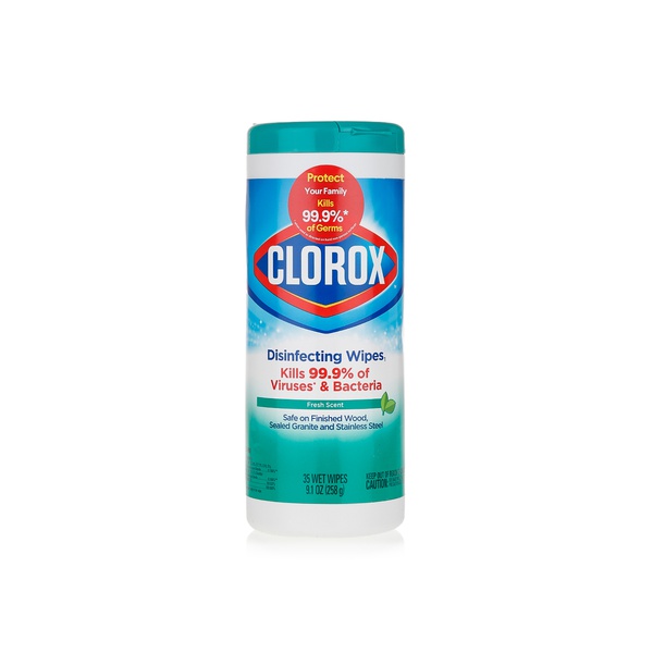 Clorox scented disinfecting wet wipes x35 - Waitrose UAE & Partners - 44600015934
