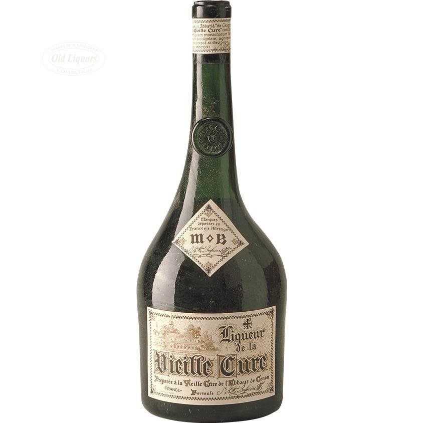 Vielle Cure Liqueur Abbaye de Cenon 1920s - 4498842029734