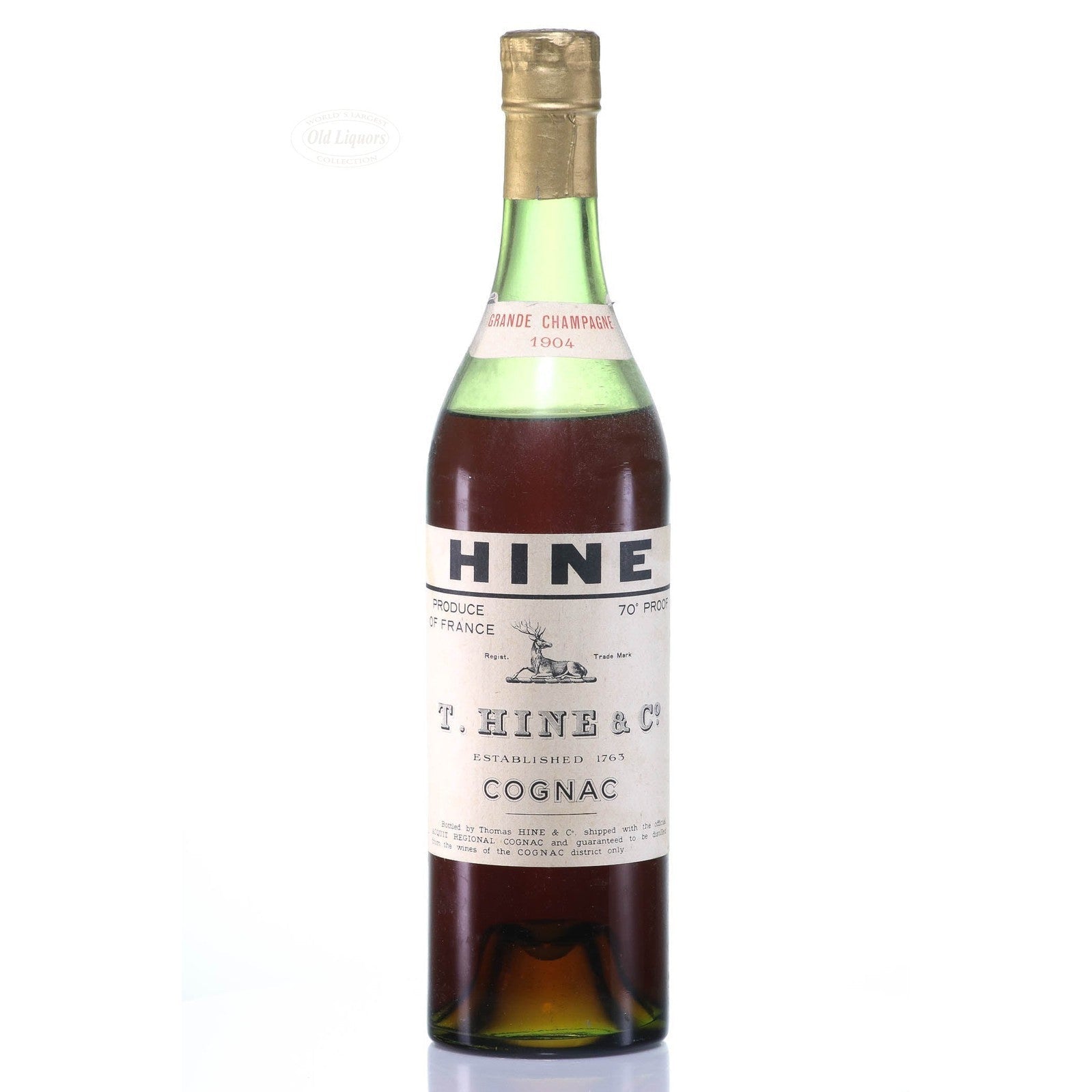 1904 Hine Grande Champagne Vintage Cognac - 4498842073676