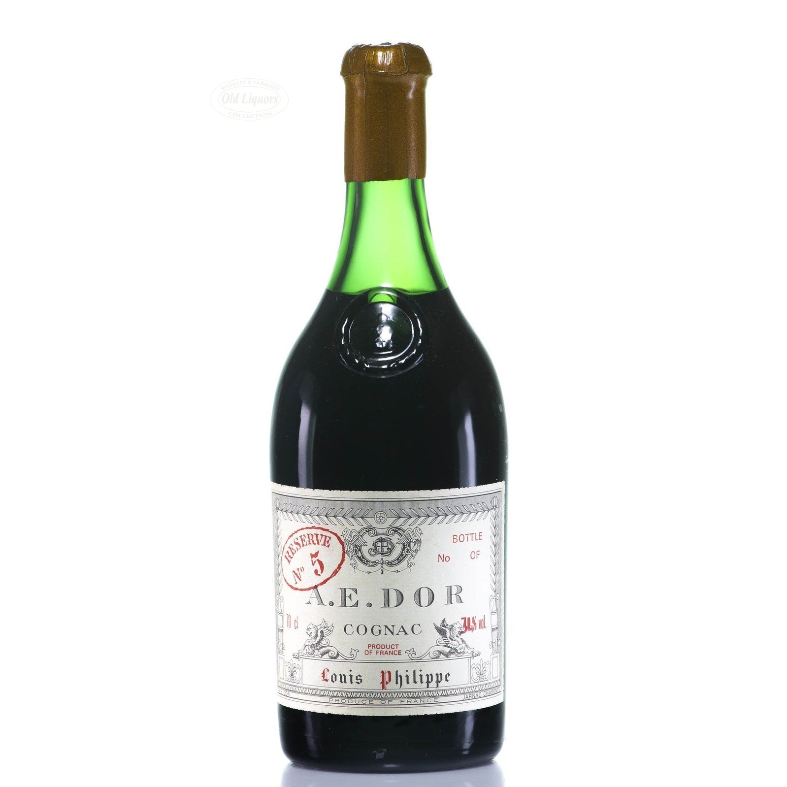 A.E. Dor Vieille Reserve No. 5 Grande Champagne Cognac Vintage 1840 - 4498842085006