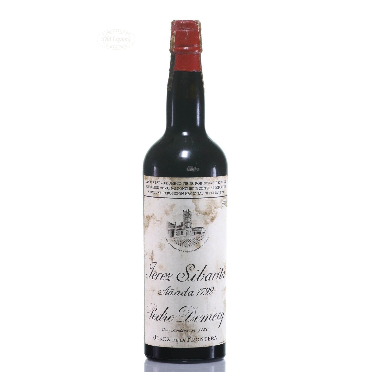 Sherry 1792 Sibarita Palo Cortado Solera - 4498842087994