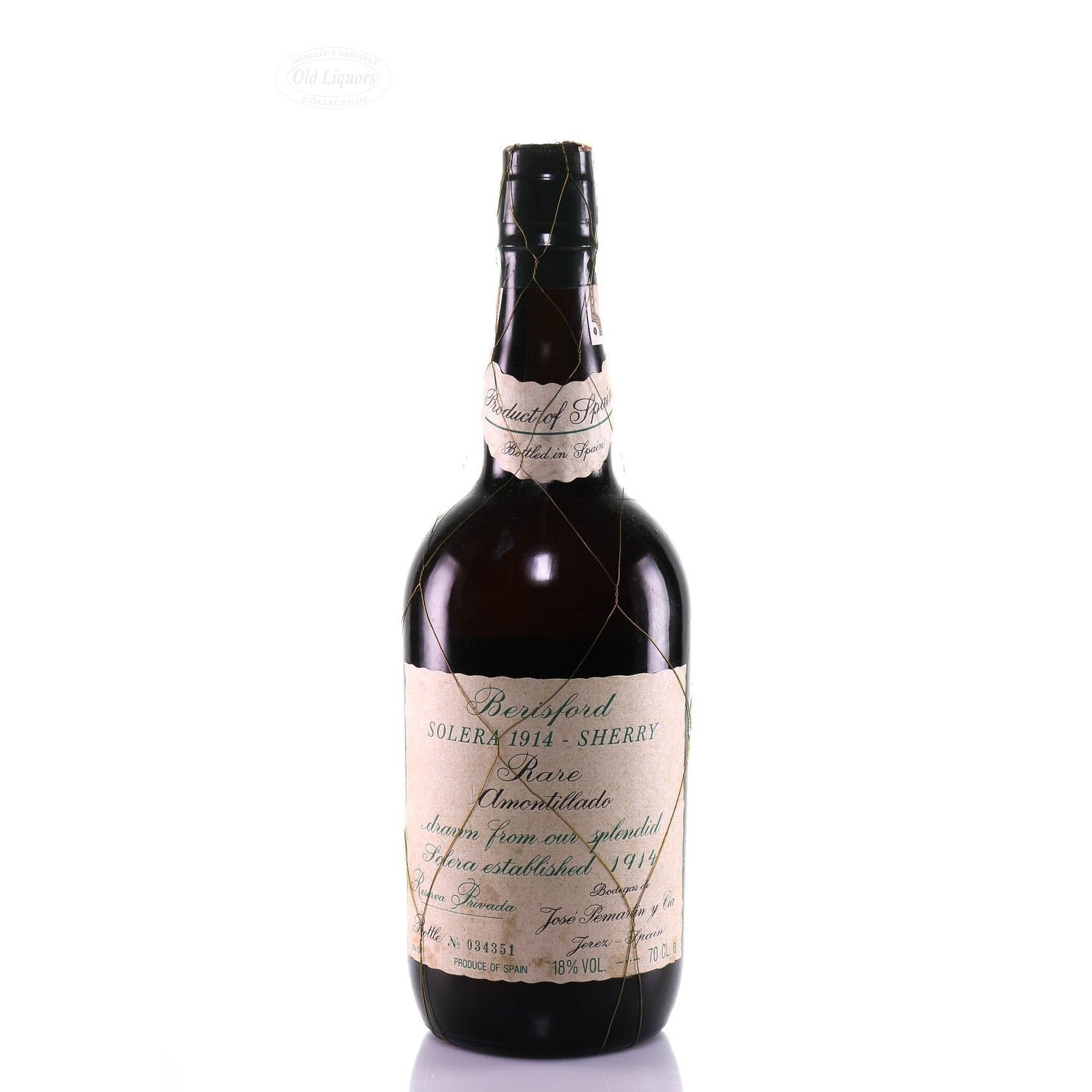 Sherry 1914 Berisford - 4498842089042