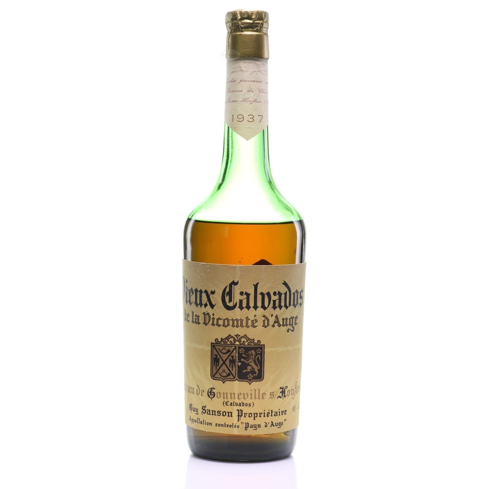 Calvados 1937 Château de Gonneville's/ Honfleur - 4498842104585