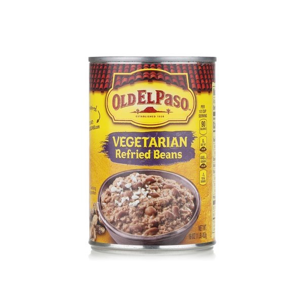 Old El Peso vegetarian refried beans 454g - Waitrose UAE & Partners - 46000843513