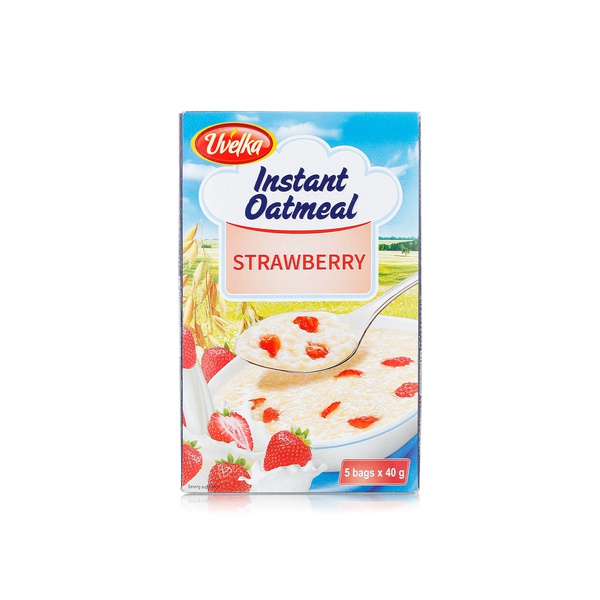 Uvelka instant strawberry oatmeal 200g - Waitrose UAE & Partners - 4607016243047