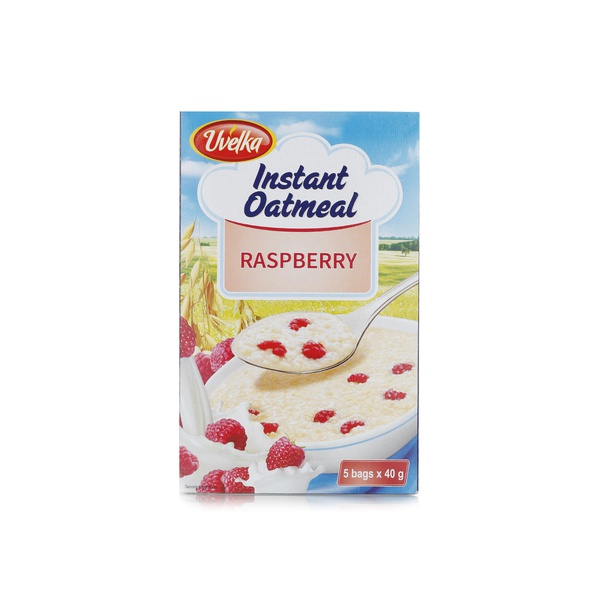 Uvelka instant oatmeal raspberry 200g - Waitrose UAE & Partners - 4607016243108