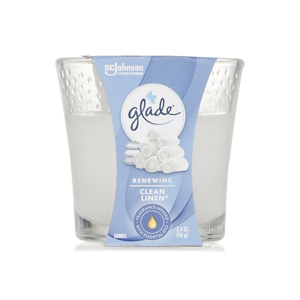Glade clean linen candle - Waitrose UAE & Partners - 46500769580