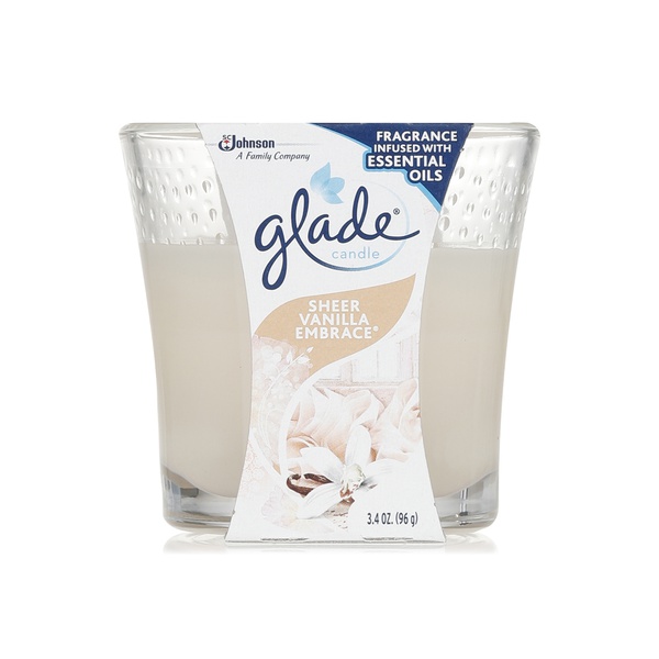 Glade pure vanilla joy candle - Waitrose UAE & Partners - 46500769597