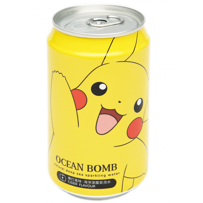Ocean Bomb Natural Deep Sea Sparkling Water -- Cider Flavour - 4712966540099