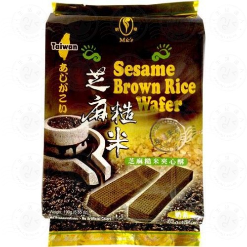 Sesame Brown Rice Wafer - 4713002001369