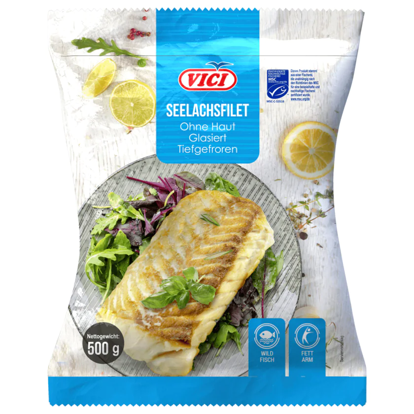 Vici Seelachsfilet 500g - 4770190152808