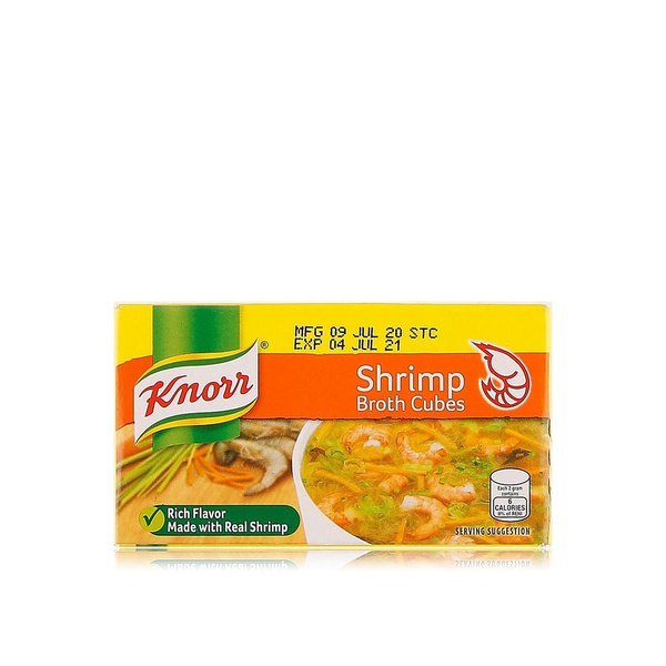 Knorr shrimp broth cubes 6 x 60gm - Waitrose UAE & Partners - 4800888601100