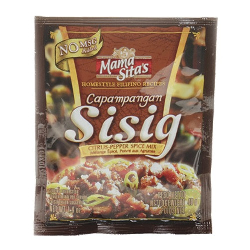 Mama sita's, sisig citrus-pepper spice mix - 4806512022105
