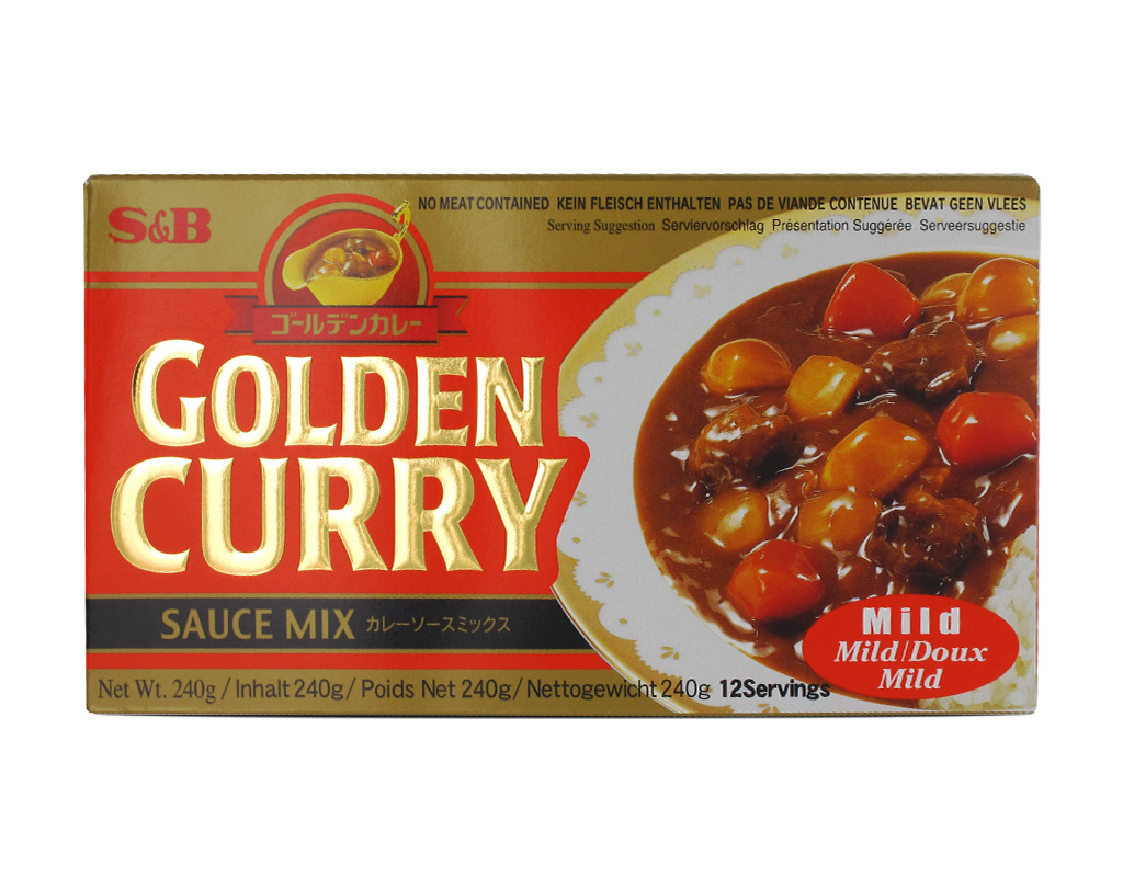 Mélange pour sauce curry japonais doux Golden Curry - 4901002075415