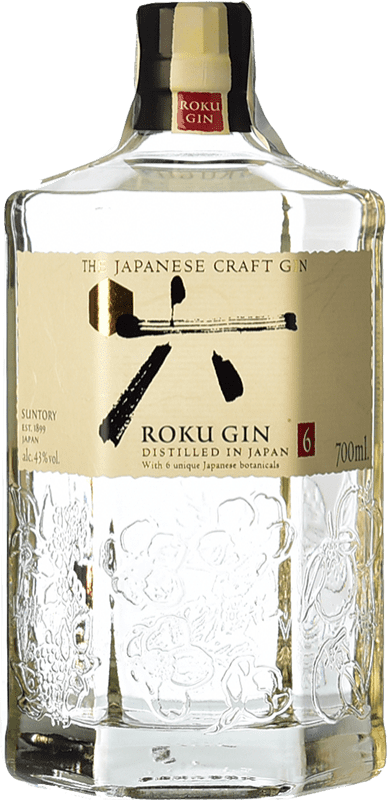 Roku Japanese Craft Gin 0,7 ltr - 4901777305359