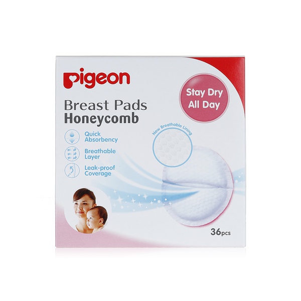 Pigeon honeycomb breast pads x36 - Waitrose UAE & Partners - 4902508165921