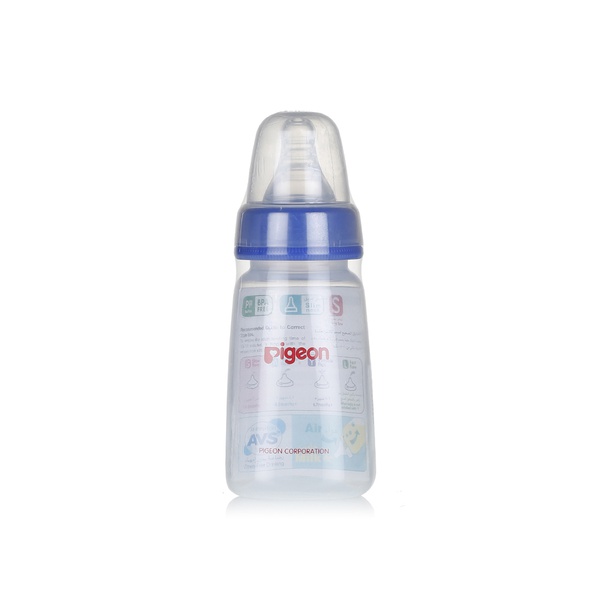 Pigeon Peristaltic Plastic nursing bottle 0+ months 120ml - Waitrose UAE & Partners - 4902508260114