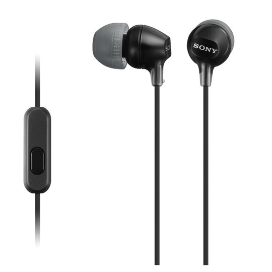 Sony Mrd-Ex15ap Wired Earphones Black - 4905524931235