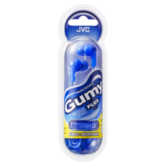 Jvc Hafx7m Gumy Earphones Blue - 4975769440212