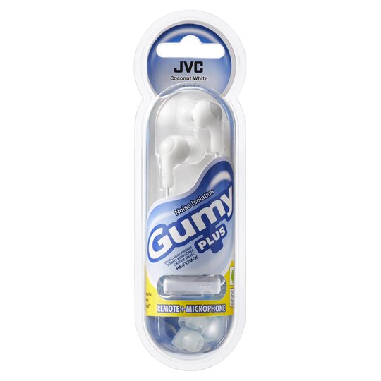Jvc Hafx7m Gumy Earphones White - 4975769440281