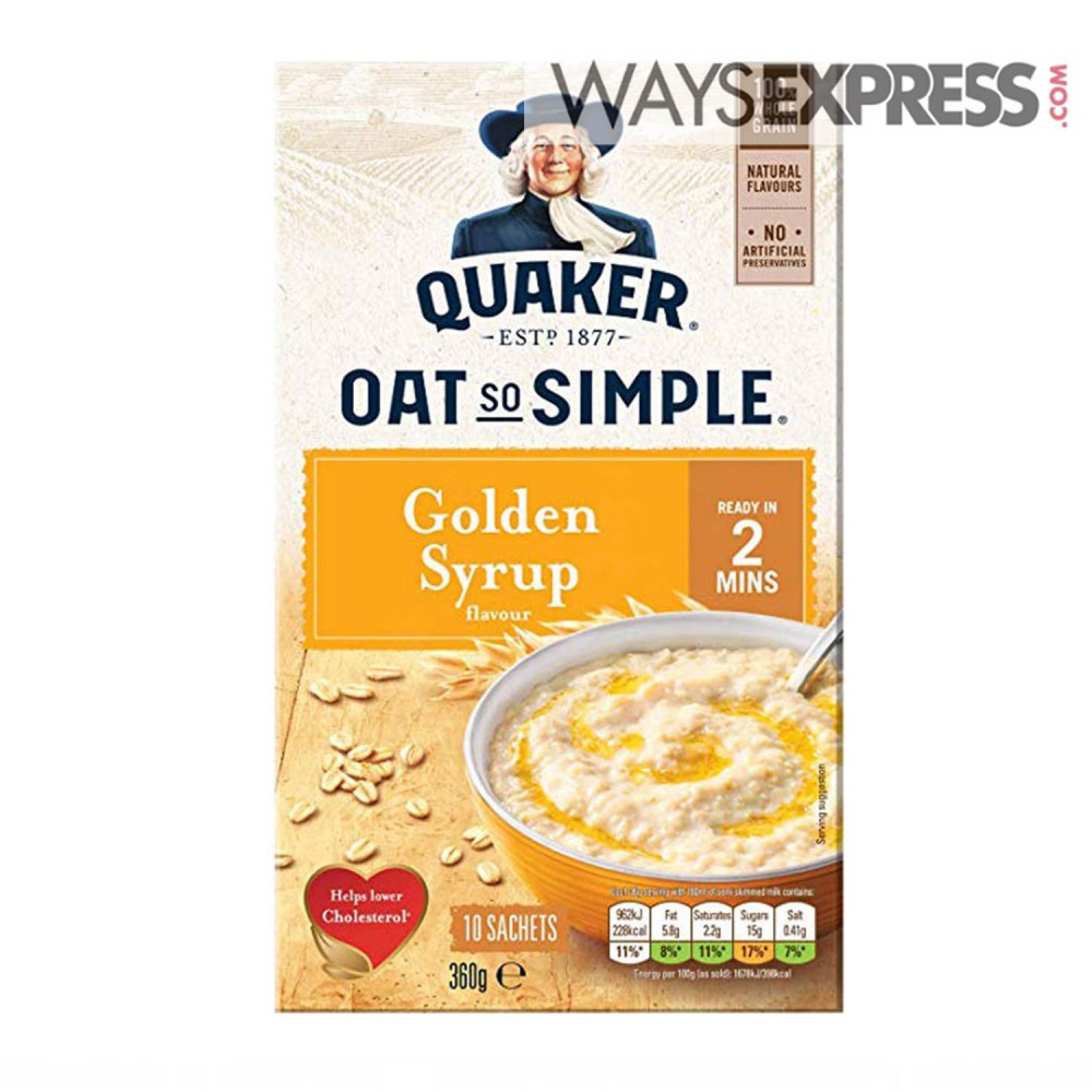 Oat So Simple, Golden Syrup - 5000108030553
