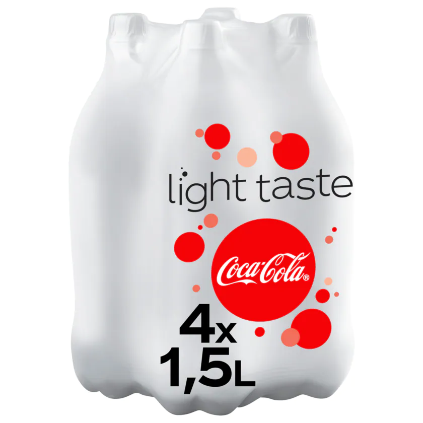 Coca-Cola light taste 4x1,5l - 5000112547795