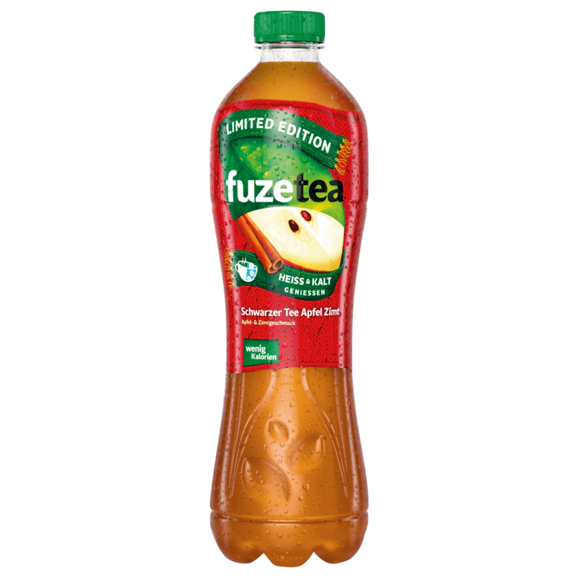 Fuze Tea Schwarzer Tee Apfel Zimt 1l - 5000112643176