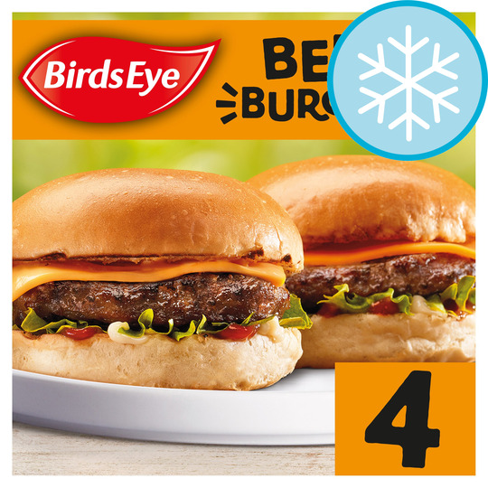 Birds Eye OrginalBeef Burgers - 5000116018130